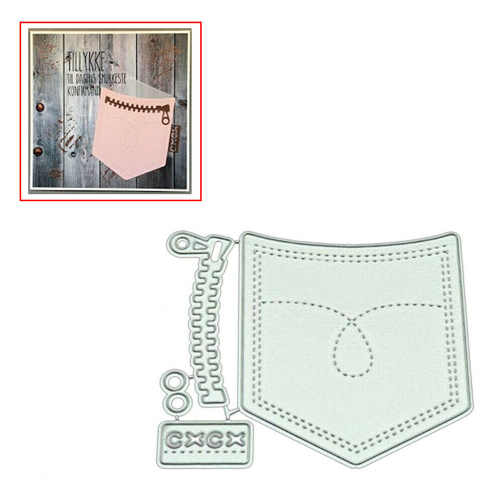 Pocket DIY Metal Cutting Die Stencil Scrapbooking Photo Stamp Album Craft Decor
