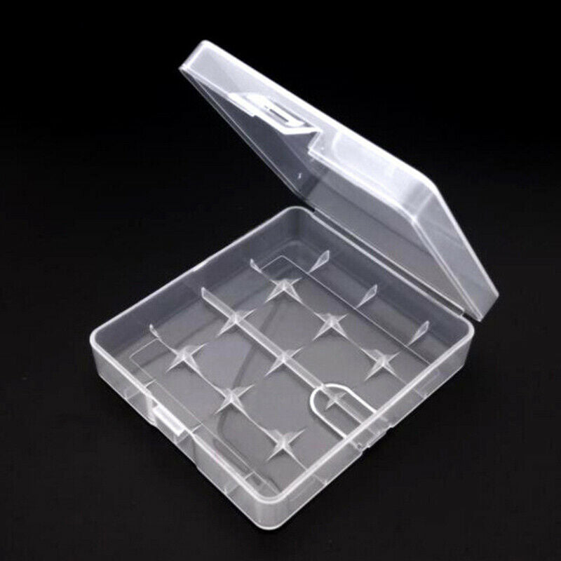 Hard Plastic Battery Waterproof Storage Boxes Case Holder With Clip For 4.l8