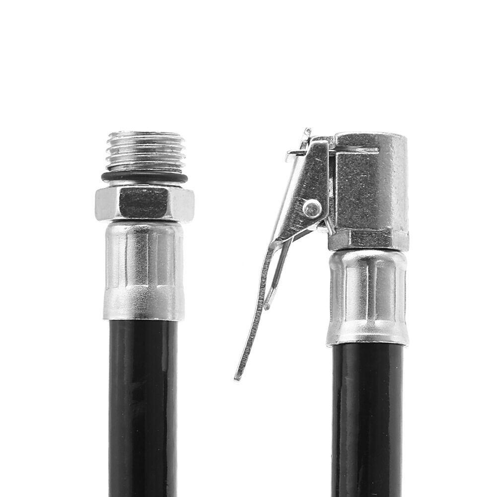 Car Motorcycle Bicycle Flexible Clip On Tyre  Air Tire Chuck Inflator Hose Tool