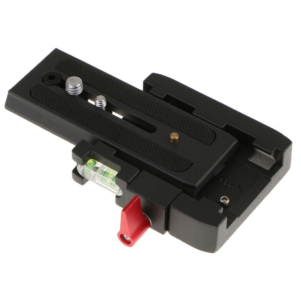Metal quick release adapter P200 for Manfrotto 500 500AH 701HDV 577