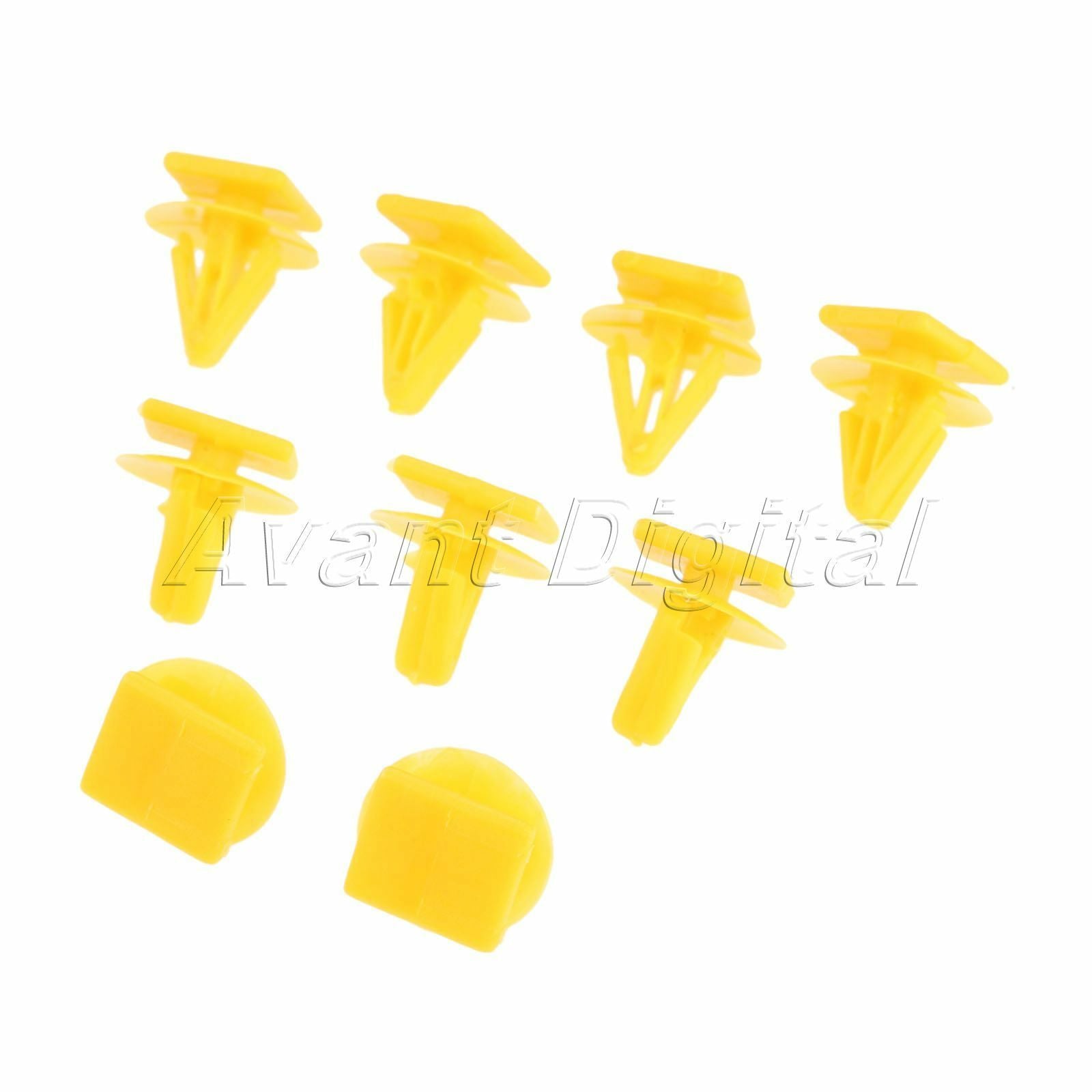 50PC D178 Car Door Plank Fastener Plastic Fixed Clamp Interior Trim Panel Clip