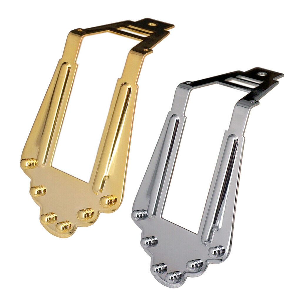 Set with 2 Guitar Bridge Tailpieces for 6-string Acoustic Electric Guitar