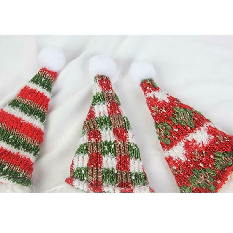 6pcs Christmas Gnome Wine Bottle Cover Handmade Swedish Gnome Wine Bottle Topper