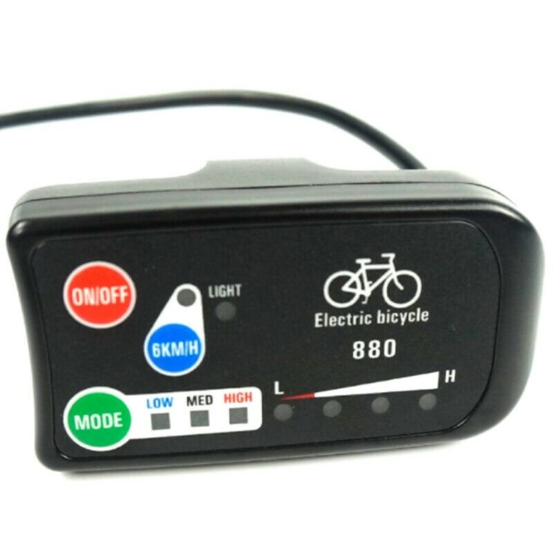 Electric Bicycle Display 24V 36V 48V Ebike Ligent Control Panel Lcd Display D8O8