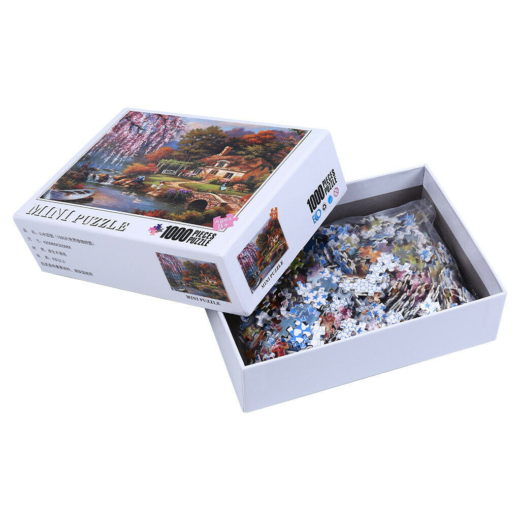 Adults Puzzles 1000 Piece Landscape Puzzle Game Interesting Toys 16.5x11.7 ''