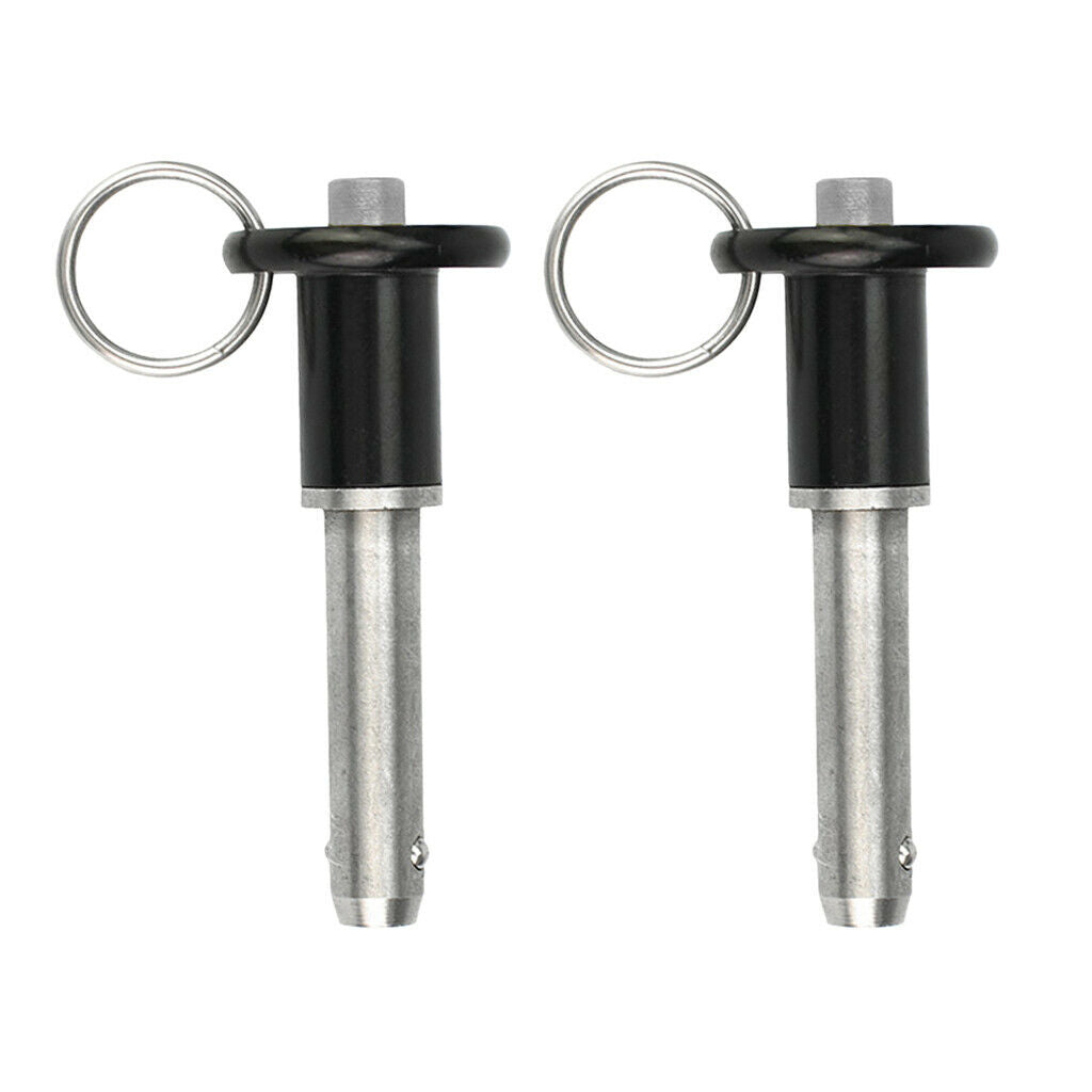 2Pcs Steel Lock Quick Release Pin Ring Handle Locking Pins Tool Replacement