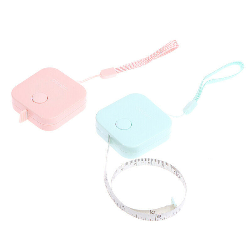 Lovely Tape Measure Macron Candy Color Leather Ruler Box Portable Fashion.l8