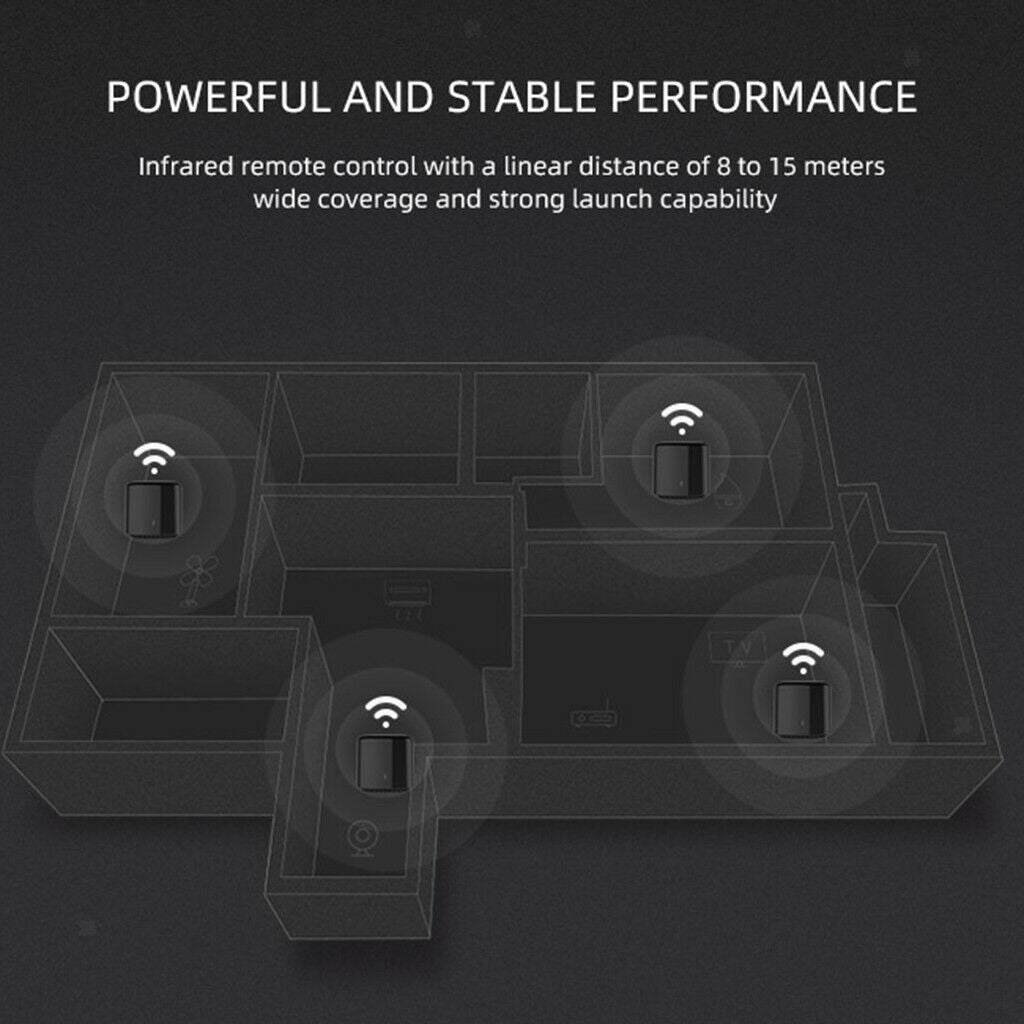 RM4C Mini Universal Wireless Remote Controller Smart Home TV Controller