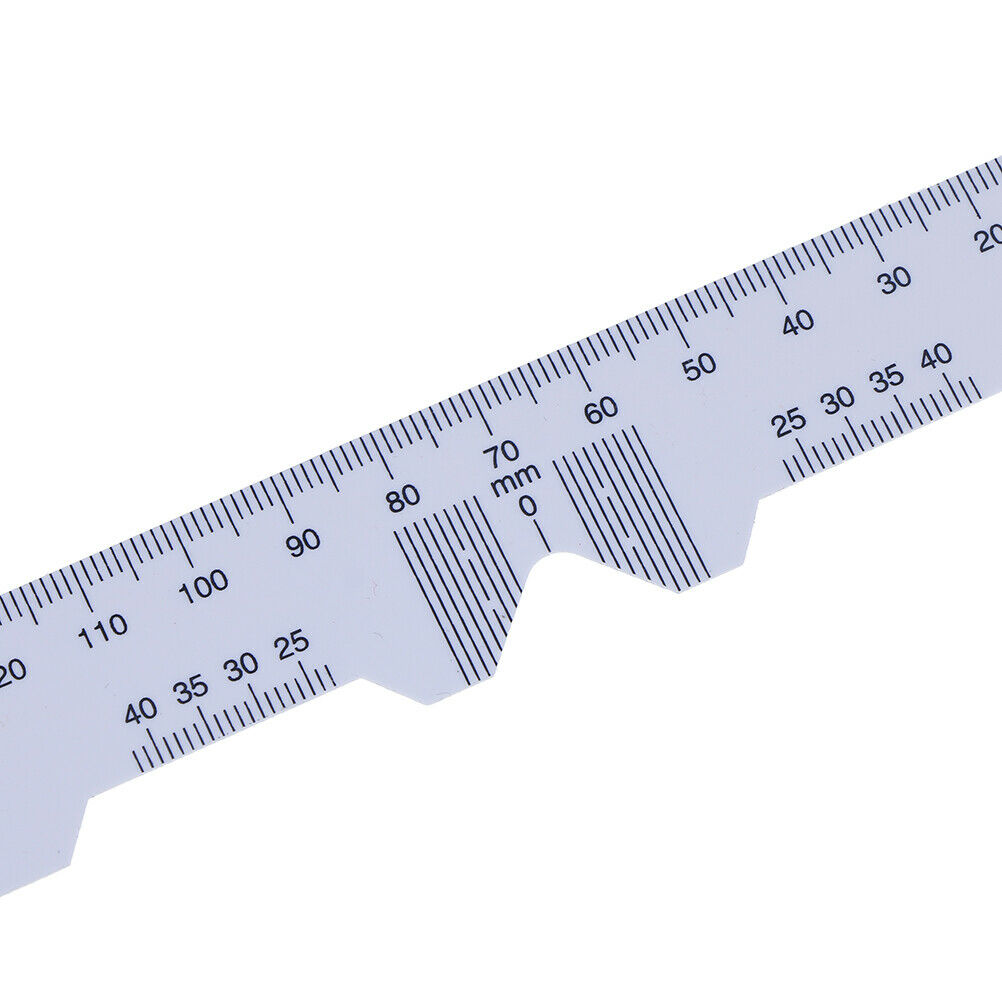 4 Types 4pcs/Set White Eye Straight Edge PD Ruler Pupillary Distance RulersJCDD
