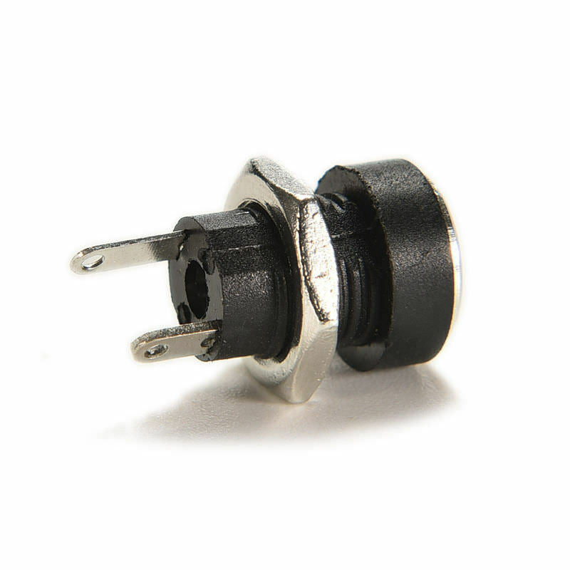10 5.5x2.1mm DC Power 12V Charger Round Jack Socket Female Panel Connector L49