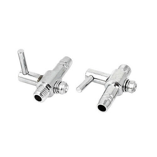 1Pc Thread Stainless Steel Aquarium Air Flow Distributor Control Valve Utility