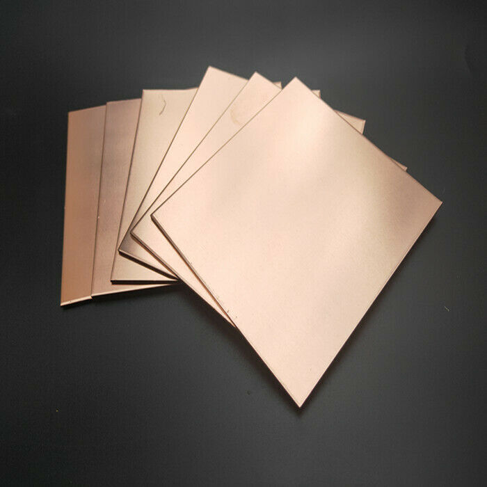 1pc 1mm x 150mm x 150mm 99.9% Pure Copper T2 Cu Metal Sheet Copper Plate Square