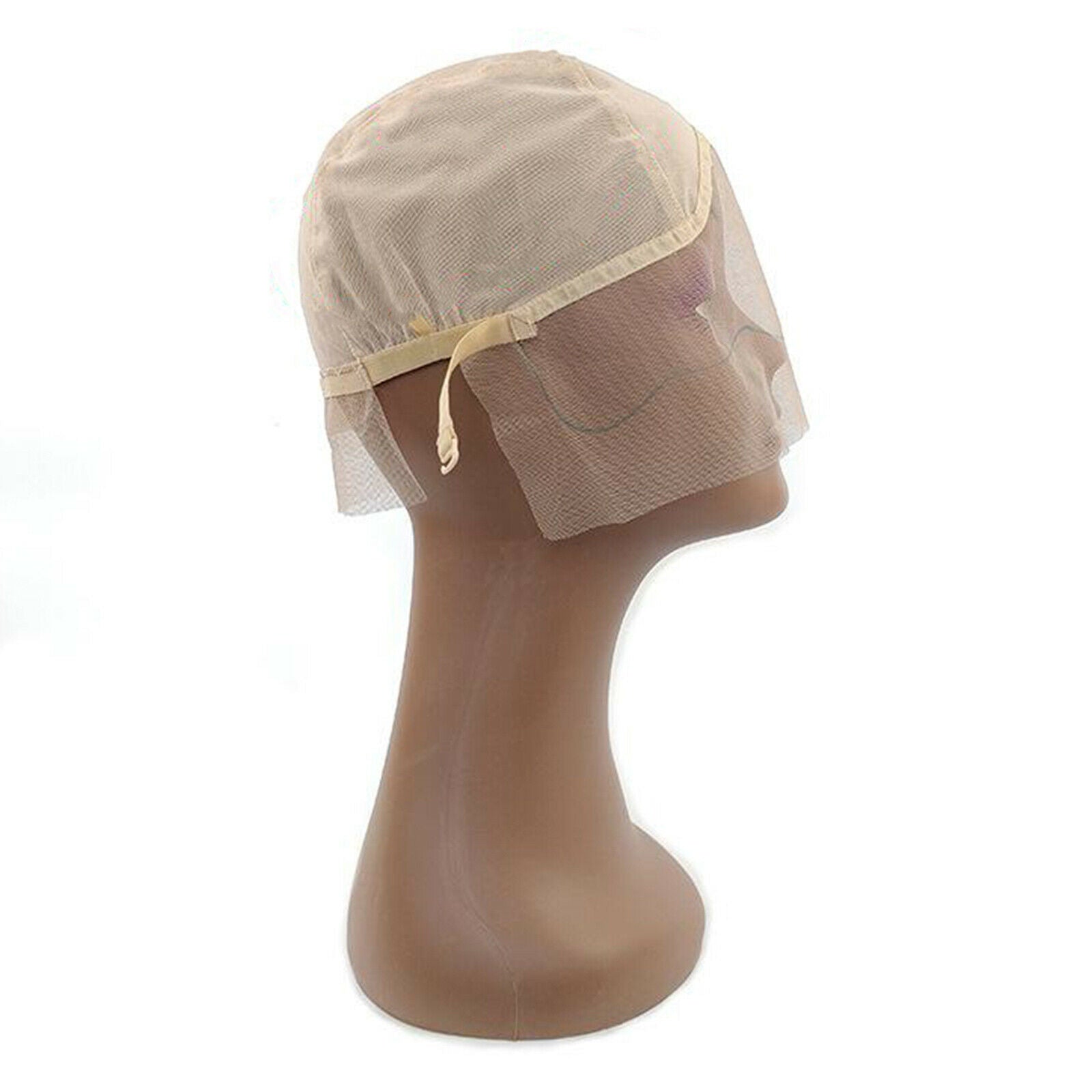 Beige Lace Front Wig   for Making Wigs with Adjustable Strap, Easy DIY Lace