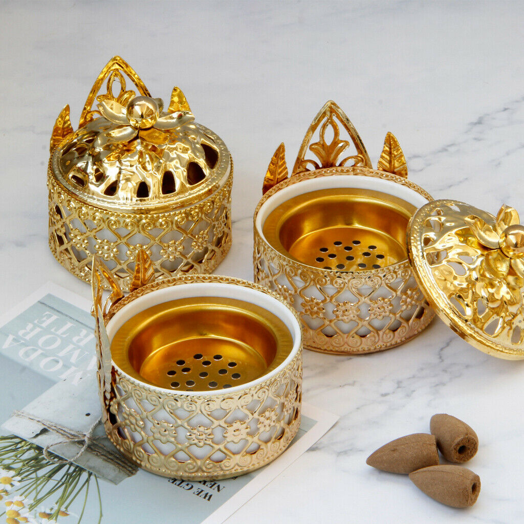 Incense Burner Censer Aroma Home Tea House Yoga Studio Study Room Decor