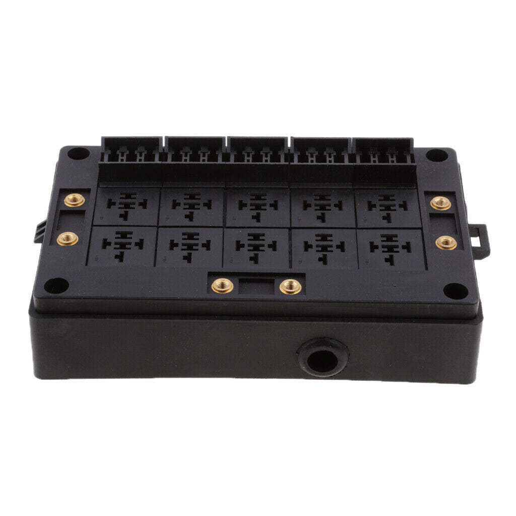 Universal Car Truck Vehicle 18 Way Blade Fuse Box - Waterproof Relay/ Fuse Block