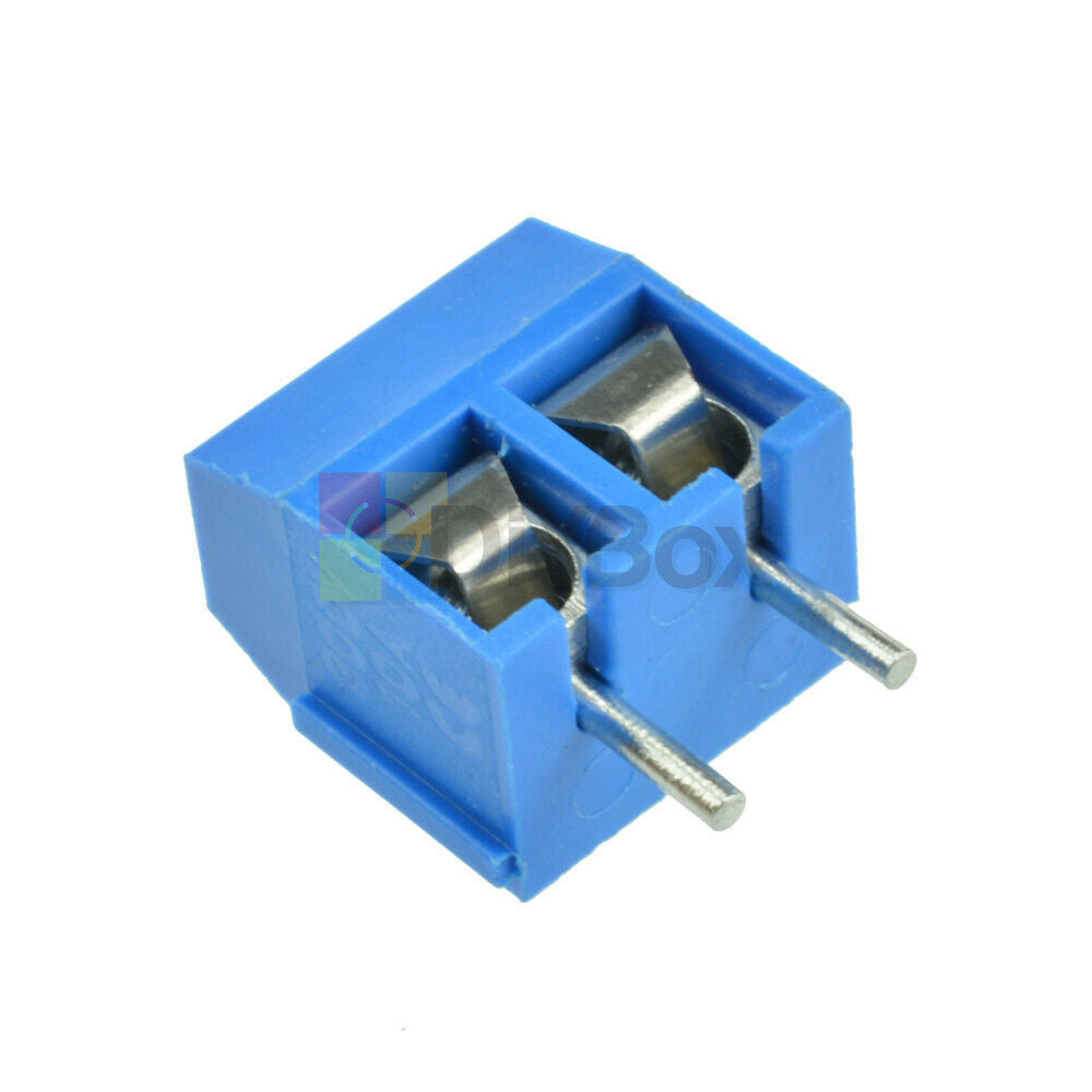 60PCS KF301-2P 5.08mm Blue Connect Terminal Screw Terminal Connector KF301-2P