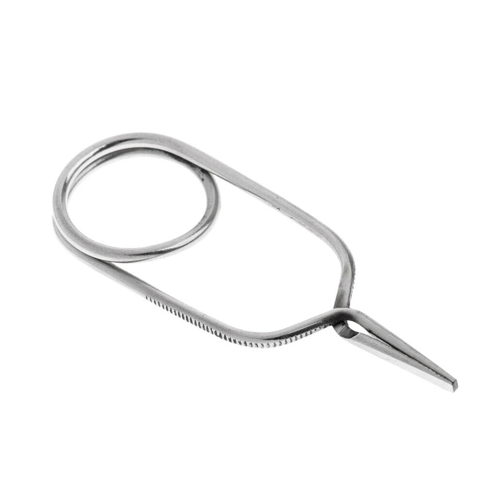 2X Fly Tying Hackle Pliers, Designed For Fly Fishing Enthusiast L