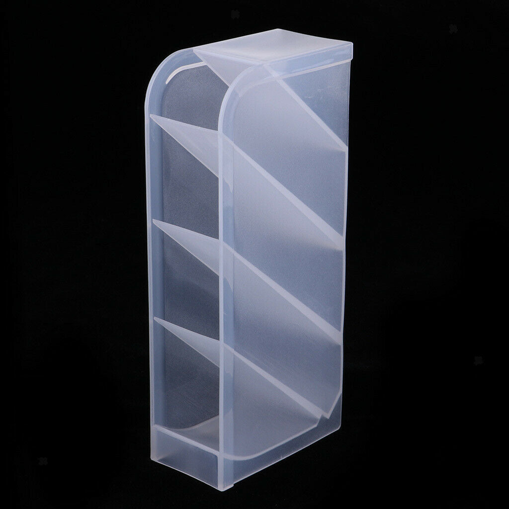 Desk Pen Pencil Holder Desk Organizer Case Plastic Storage Box For