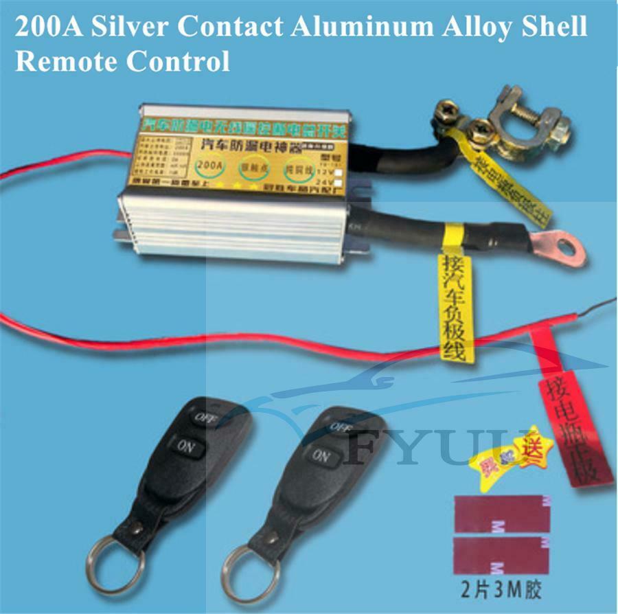 Car RV Marine Boat 12v 200A Battery Isolator Disconnect Rotary Switch Cut On/Off