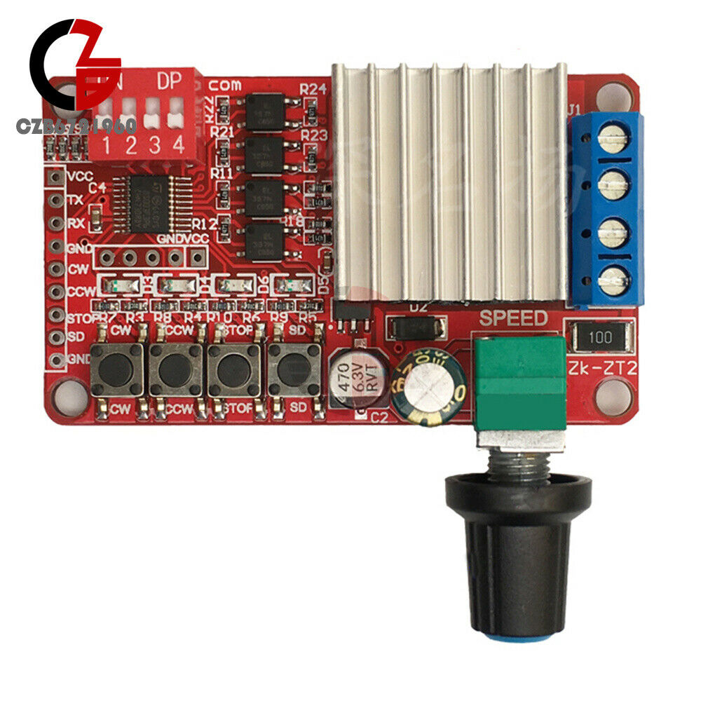 5A 120W DC 5V-26V Motor Forward Reverse Controller Reversible Speed Driver Board