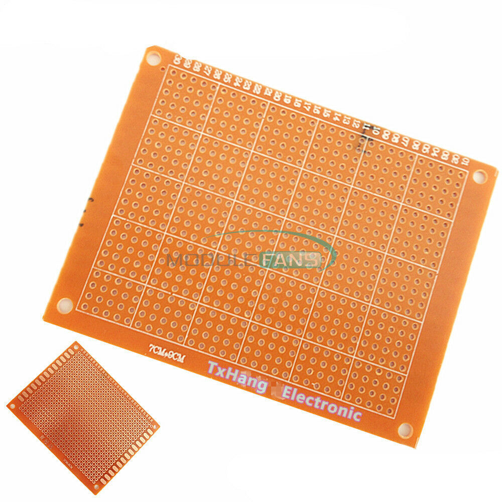 10pcs DIY Prototype Paper PCB Universal 7 x 9 cm Board New