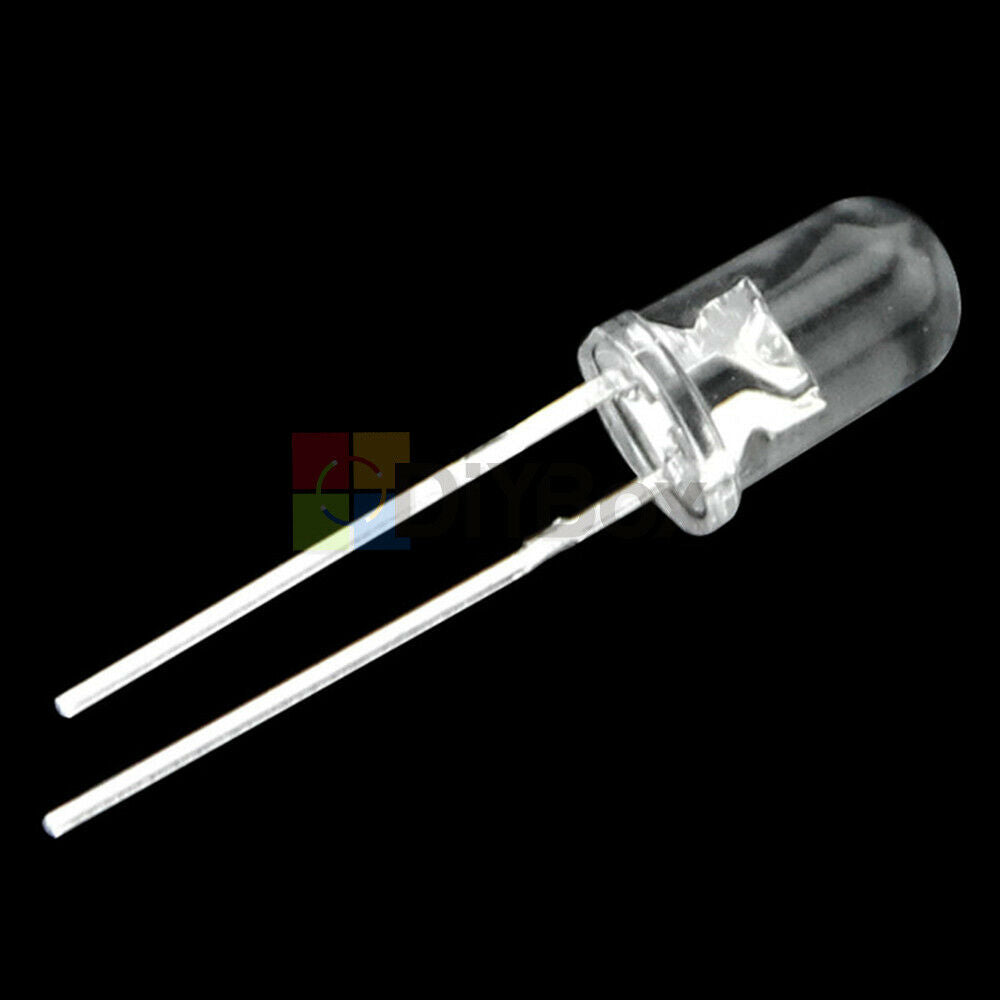 1000pcs 5mm Blue Round High Power Super Bright Water Clear LED Diodes Lamp Bulb