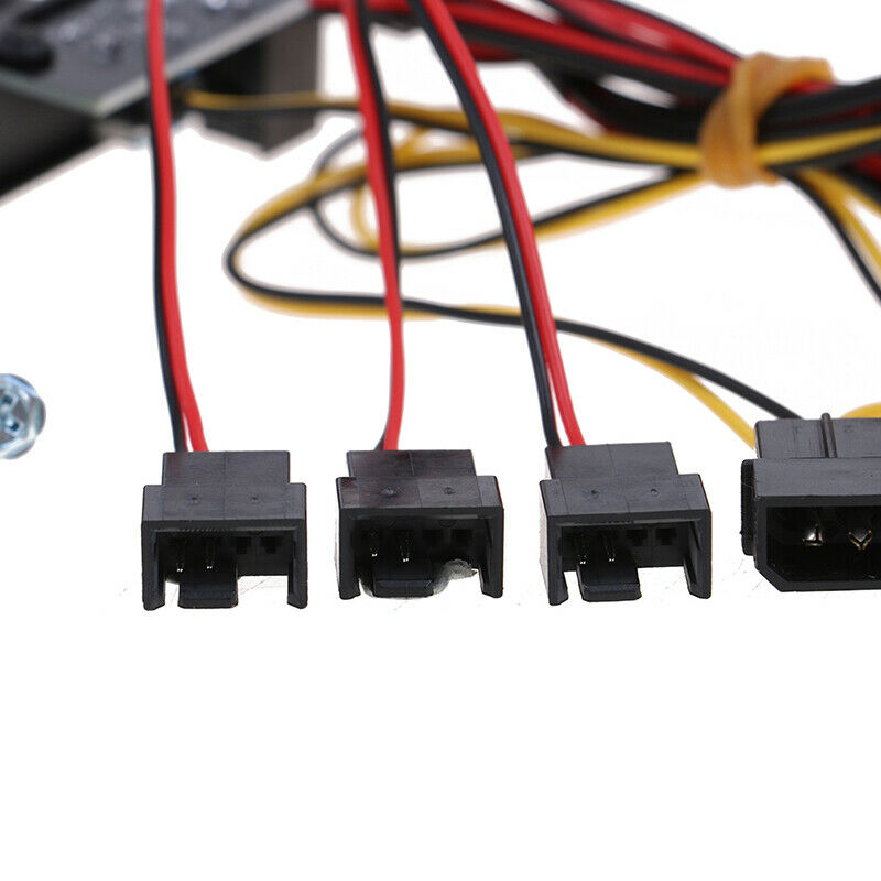 1Pc 3 Channels PC Cooler Cooling Fan Speed Controller for CPU Case HDD VG.l8
