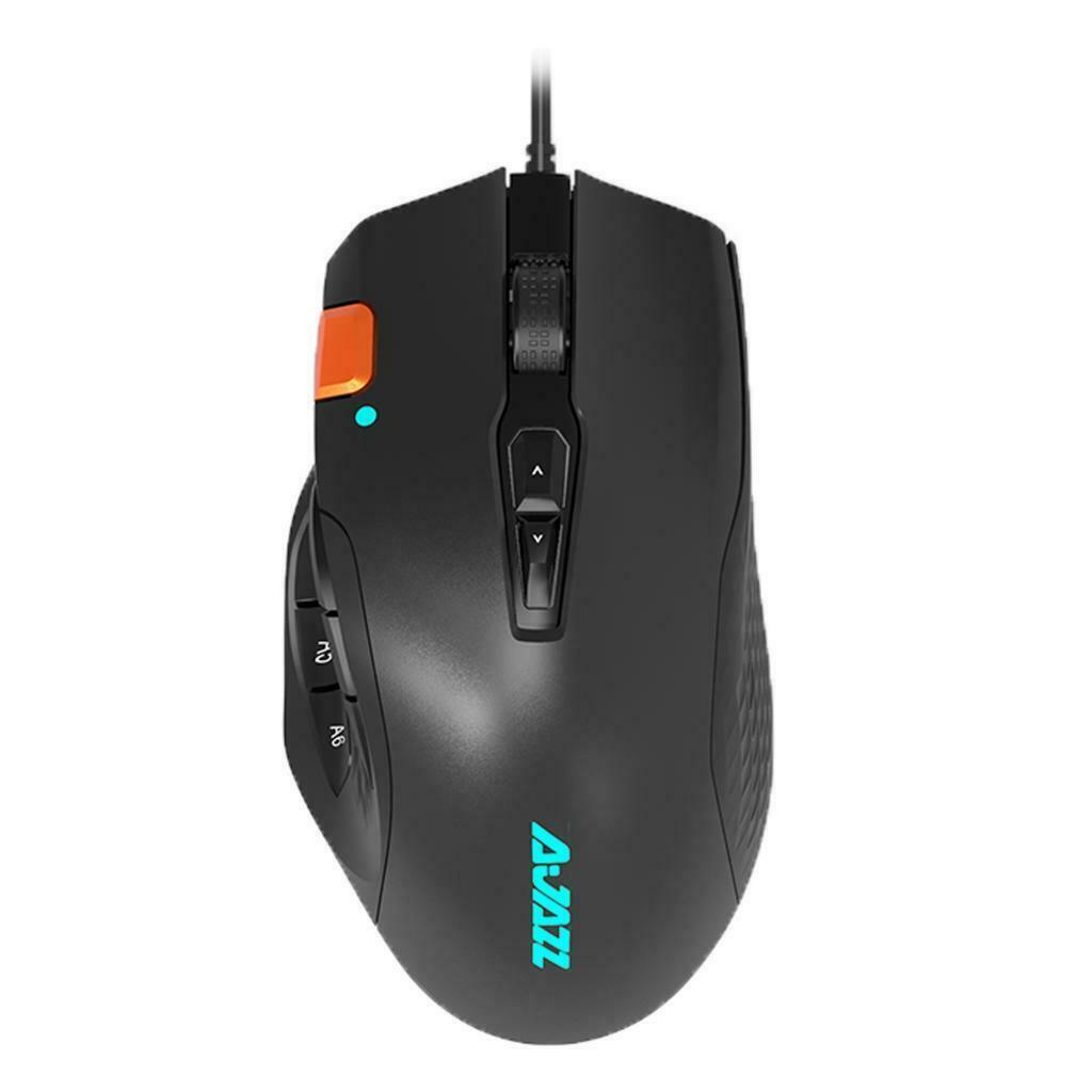 USB Wired Professional MMO TPS Gaming Mouse 12 Buttons Programmable Mice