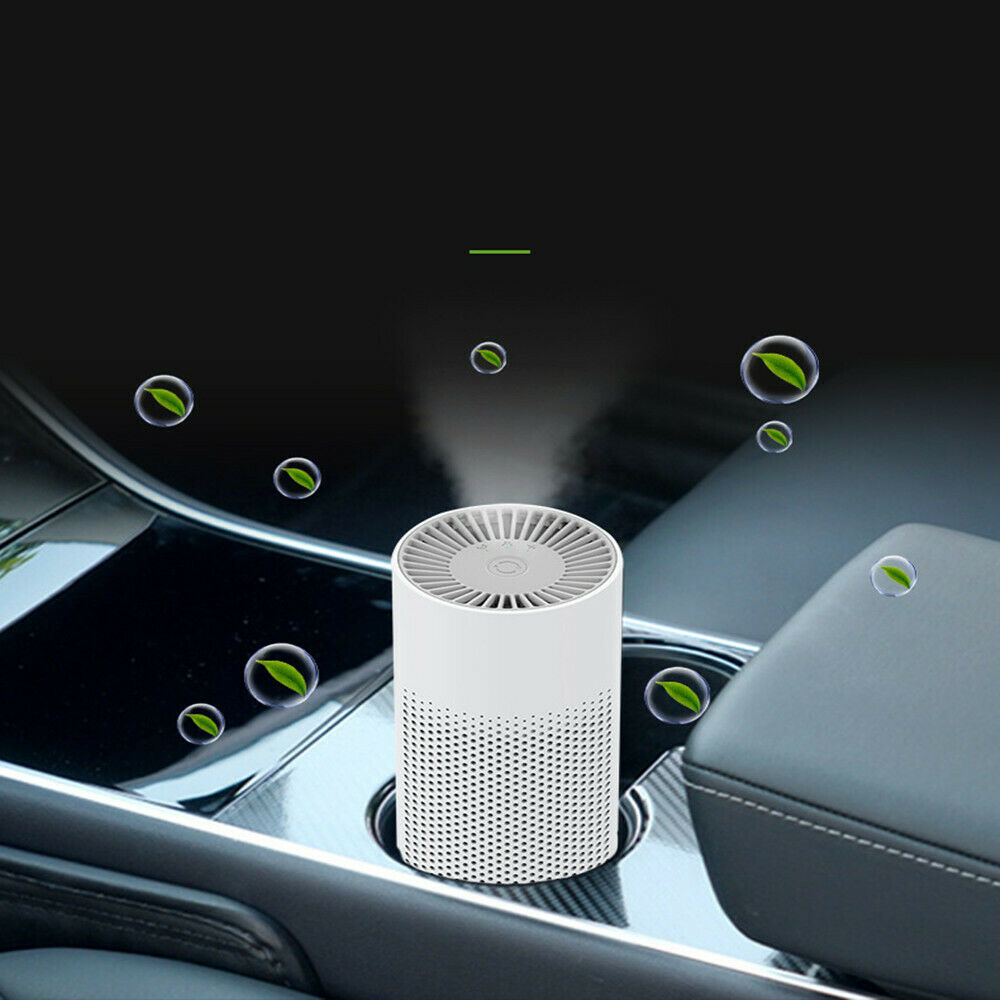 Car Air Purifier Cleaner Negative Ion USB Home Vehicle Air Cleaner Accessories