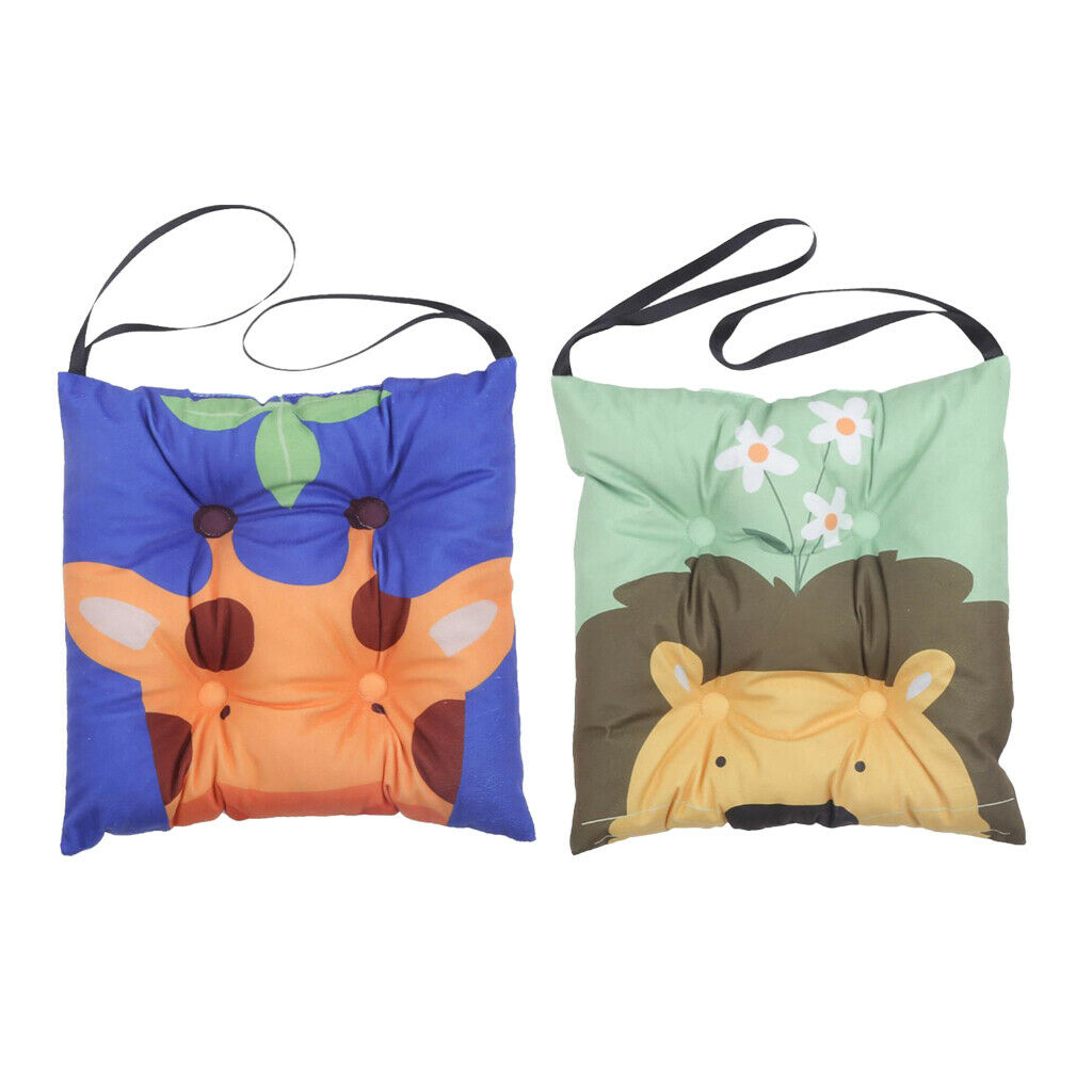 1 Pair of Seat Cushion Decorative Non-slip Seat Floor Cushion, 30x30cm