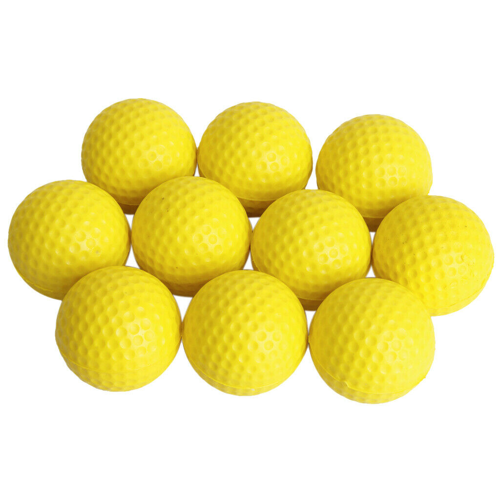 Golf 20Pcs PU Foam Balls Interlocking Pouches For Indoor Outdoor Practice