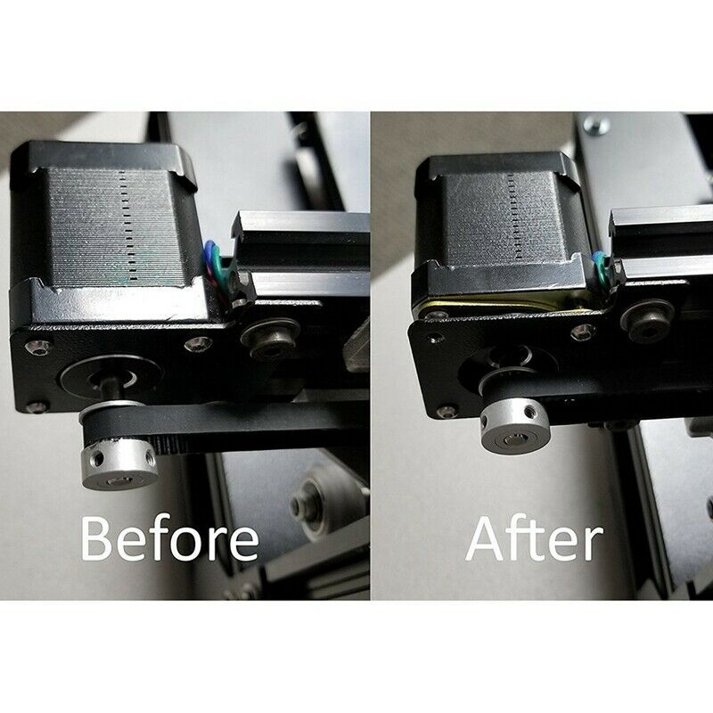 Upgraded Nema 17 Stepper Steel And Rubber Vibration Dampers With Screw -Cnc FoV1