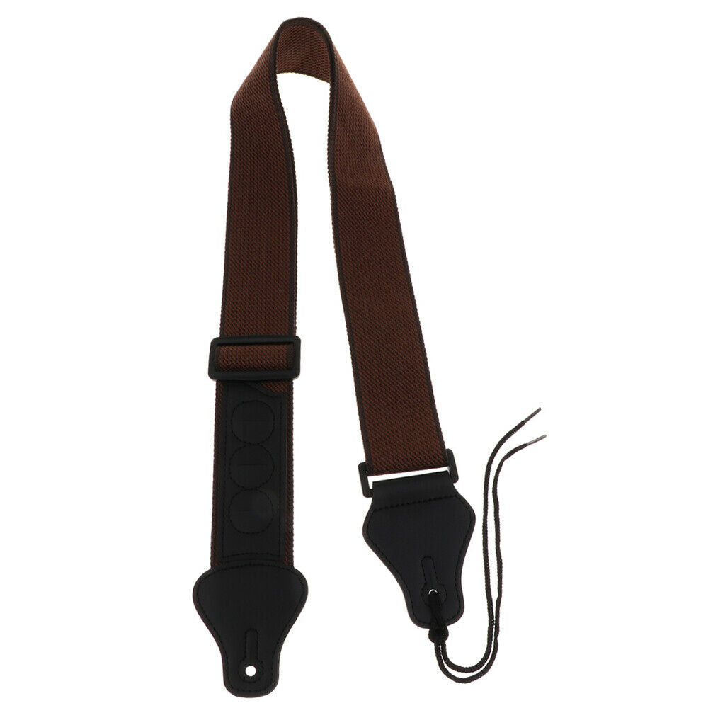 Novelty Guitar Strap Belt+Picks Holder Bag for Guitars Bass Mandolin Banjo