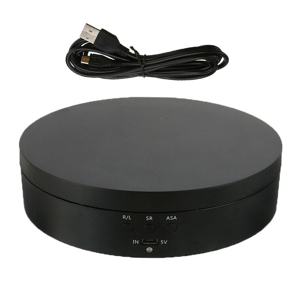 2 Pieces Plastic Rotating Display Stand Speed Adjustbale Cosmetics Holder