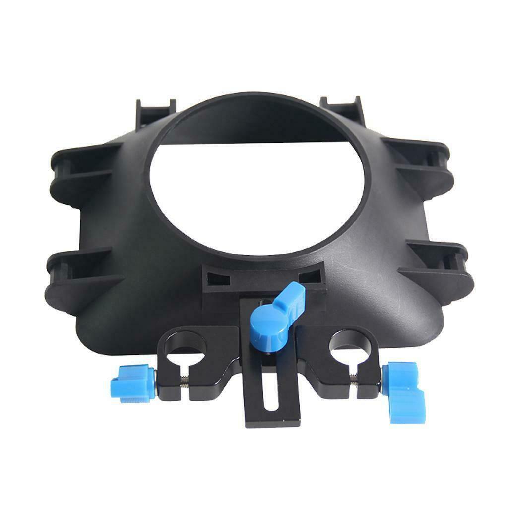 Rotating Matte Box with Universal Set of Rings Digital Camera Holder 15mm Rods
