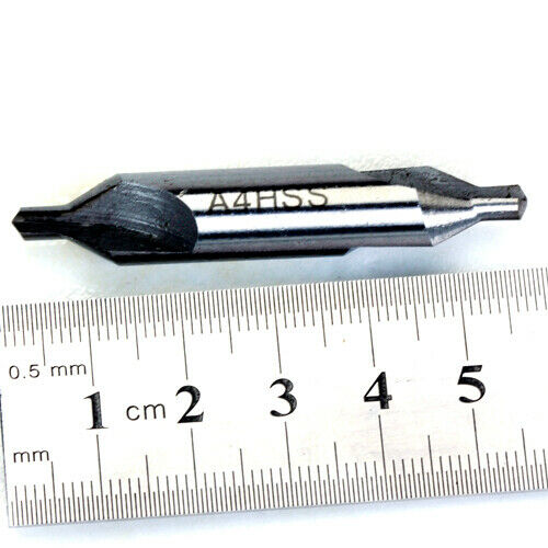 10pcs Combined Center Holes Drill Countersinks 60 Degrees Bit Diameter 4mm DIY