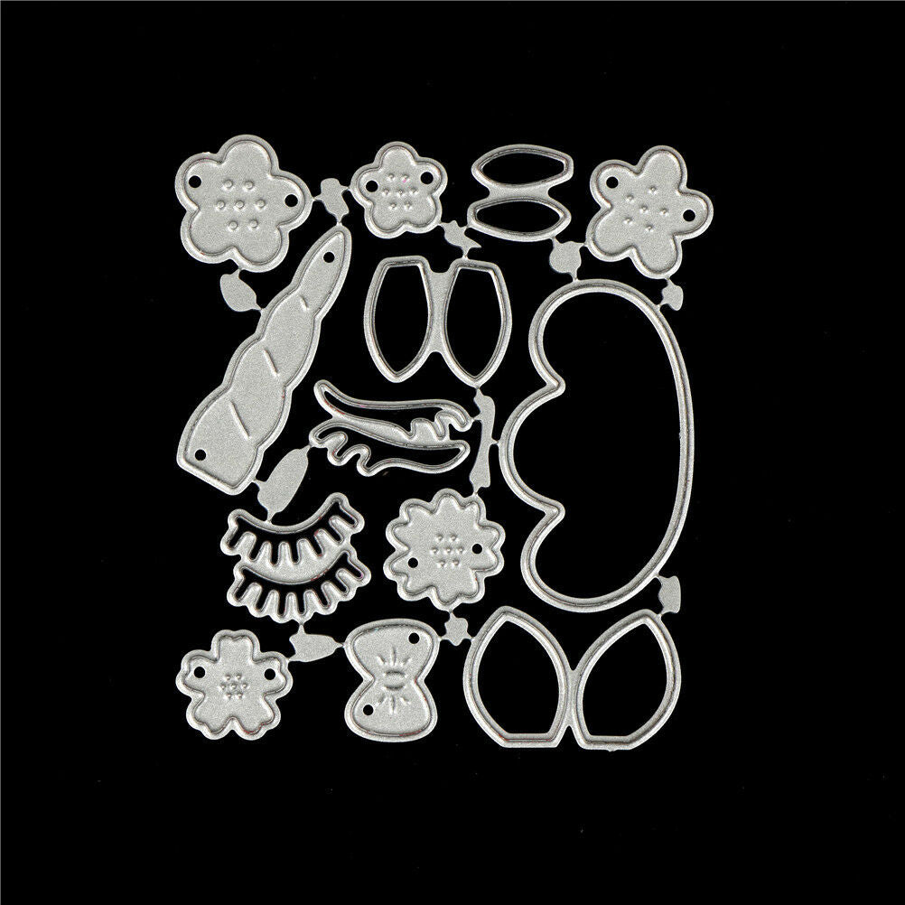 Lovely Metal Cutting Dies DIY Scrapbooking Photo Album Decor Emb.l8