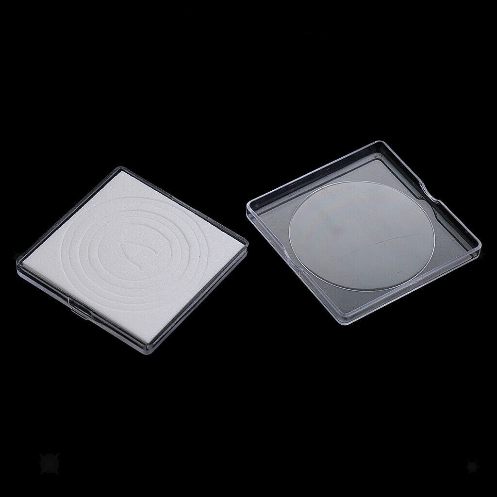 Plastic Clear Capsule Box Collection Holder Case Storage For 20 40mm