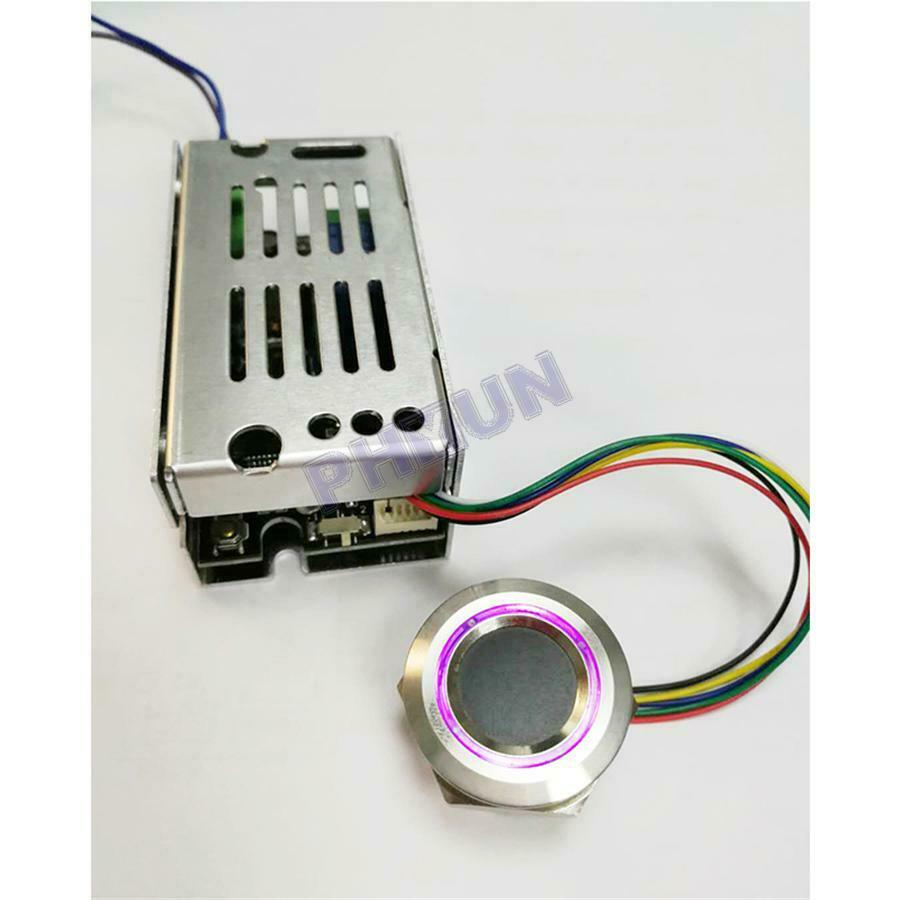 12V LED Fingerprint Control Board w/ Module For Car Door Motorcycle Lock Bike