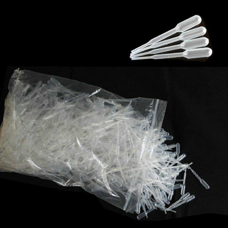 200pcs 0.2ml Graduated Dropper Polyethylene Pipettes for Experiment Medical