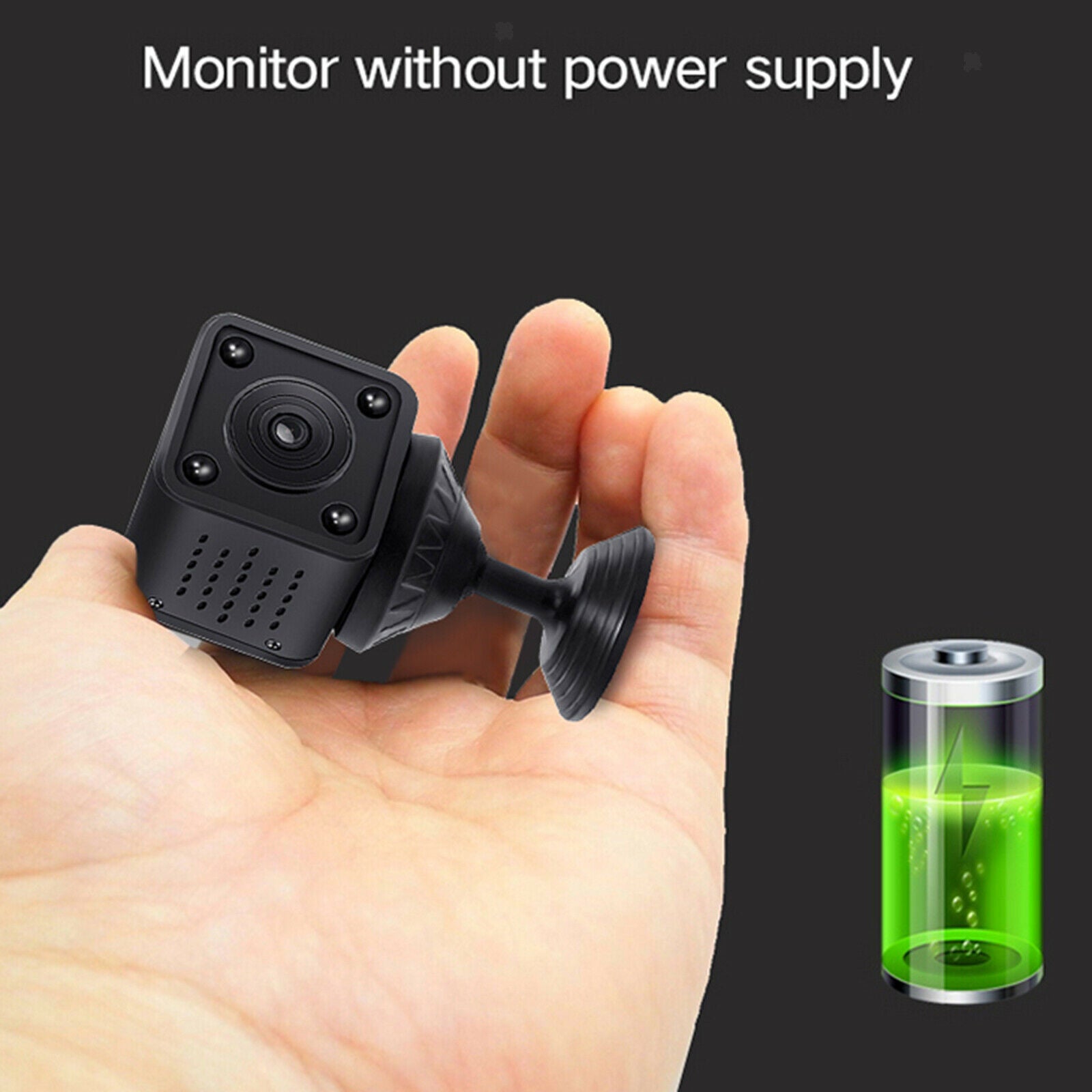 HDQ9 Indoor WiFi Camera Home Full HD Mini Cube IP Wireless Remote Control