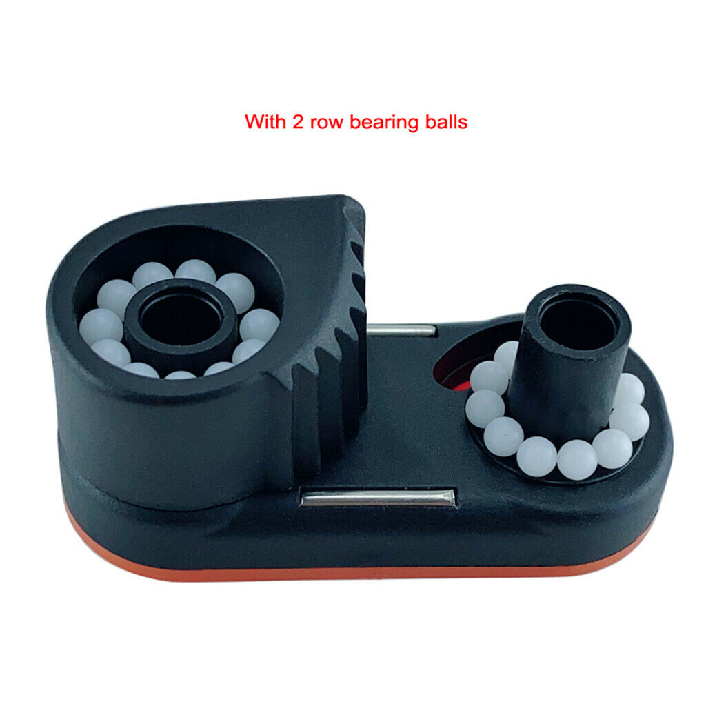 2 Pieces Fast Entry Cam Cleat 3-12mm Dia. Wre Fairlead for Sailing Sailboat