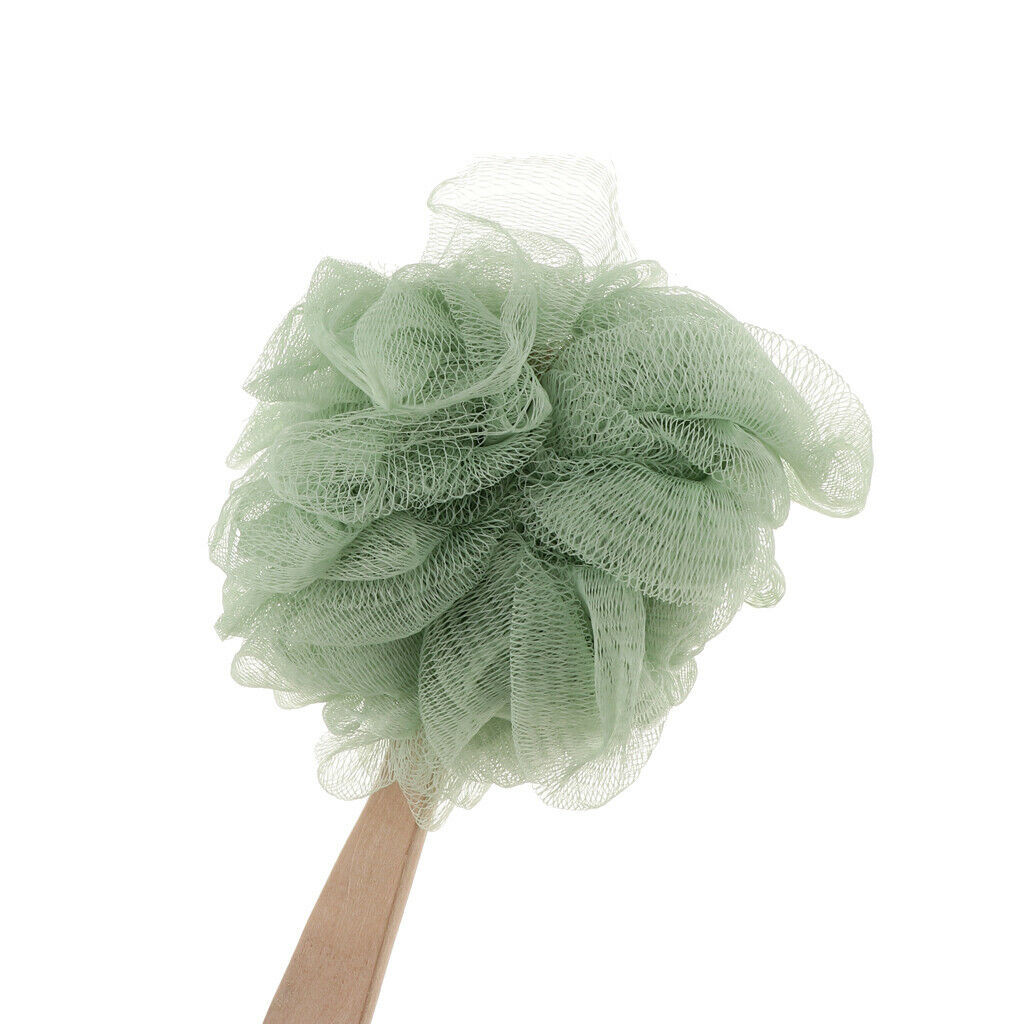 Pack of 4 Body Brush Puff Sponge Back Scrubber Exfoliator Face Washing