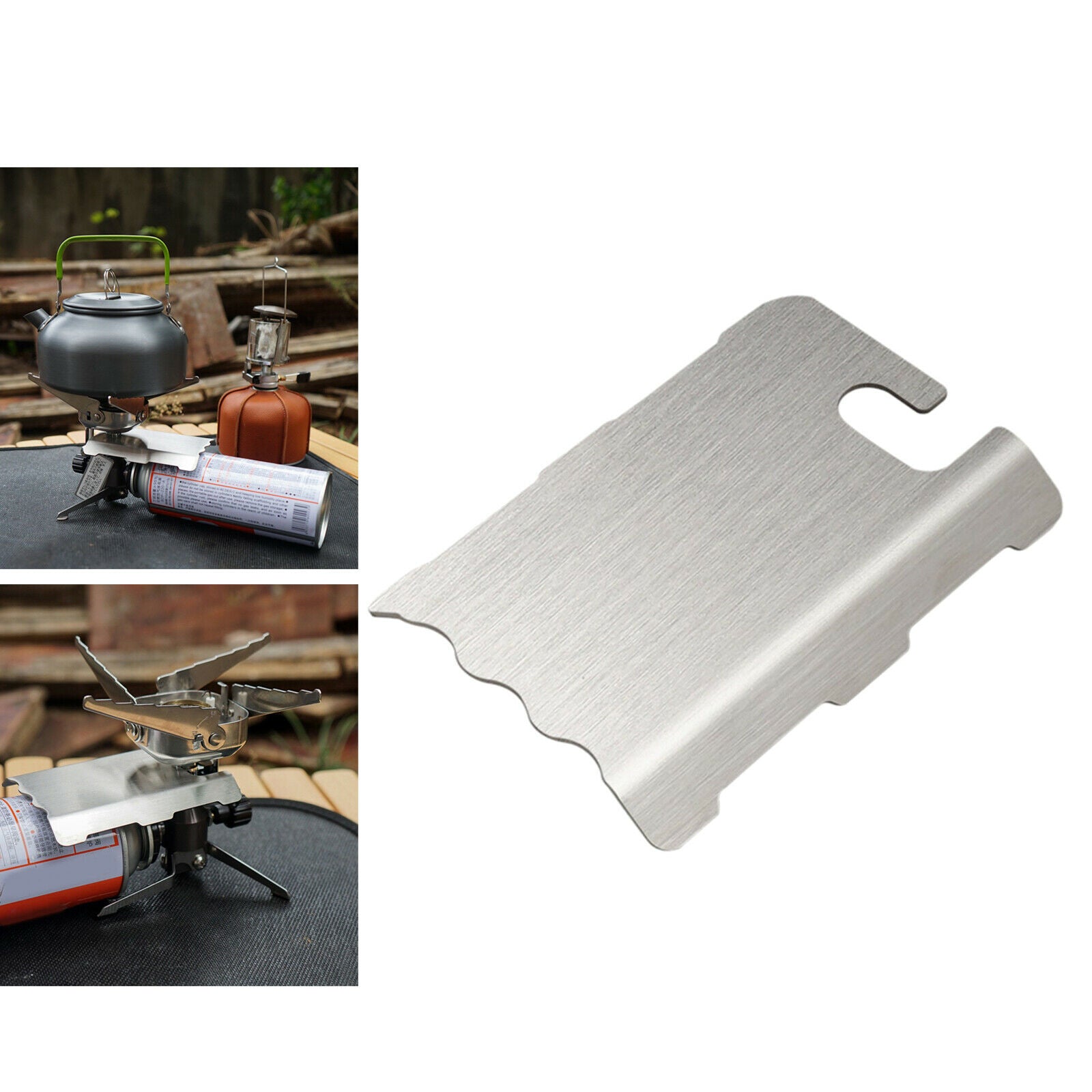 1Pc Gas Stove Thermal Baffle Heat Resistant Camp Burners Tool for JCB Stove