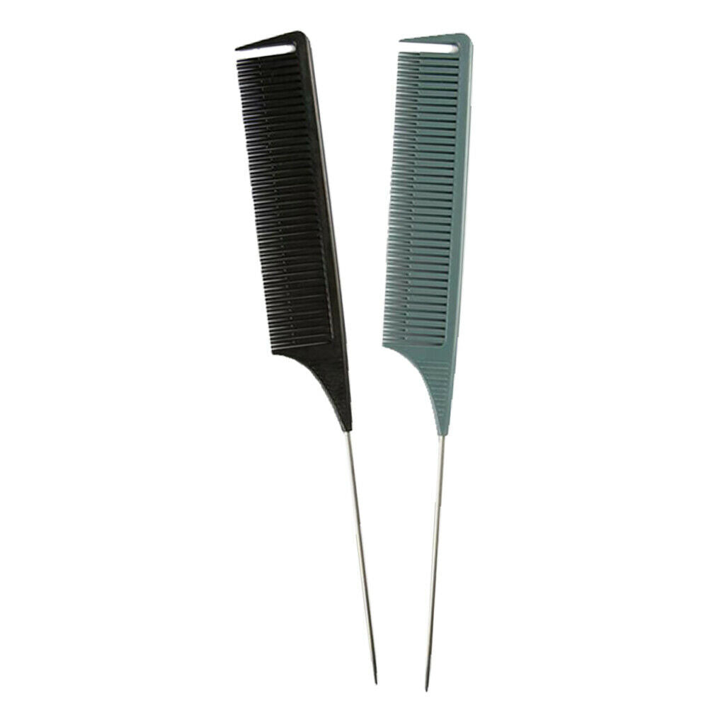 Pro Section Weaving Highlighting Foiling Hair Comb Hair Coloring Combs Brush