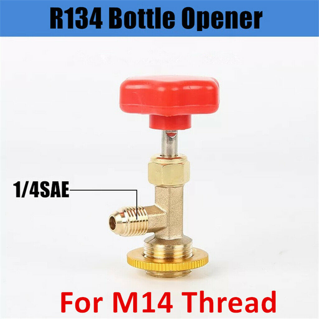 R134A Recharge Hose Kit Car AC Charging Hose Valve with Pressure Gauge