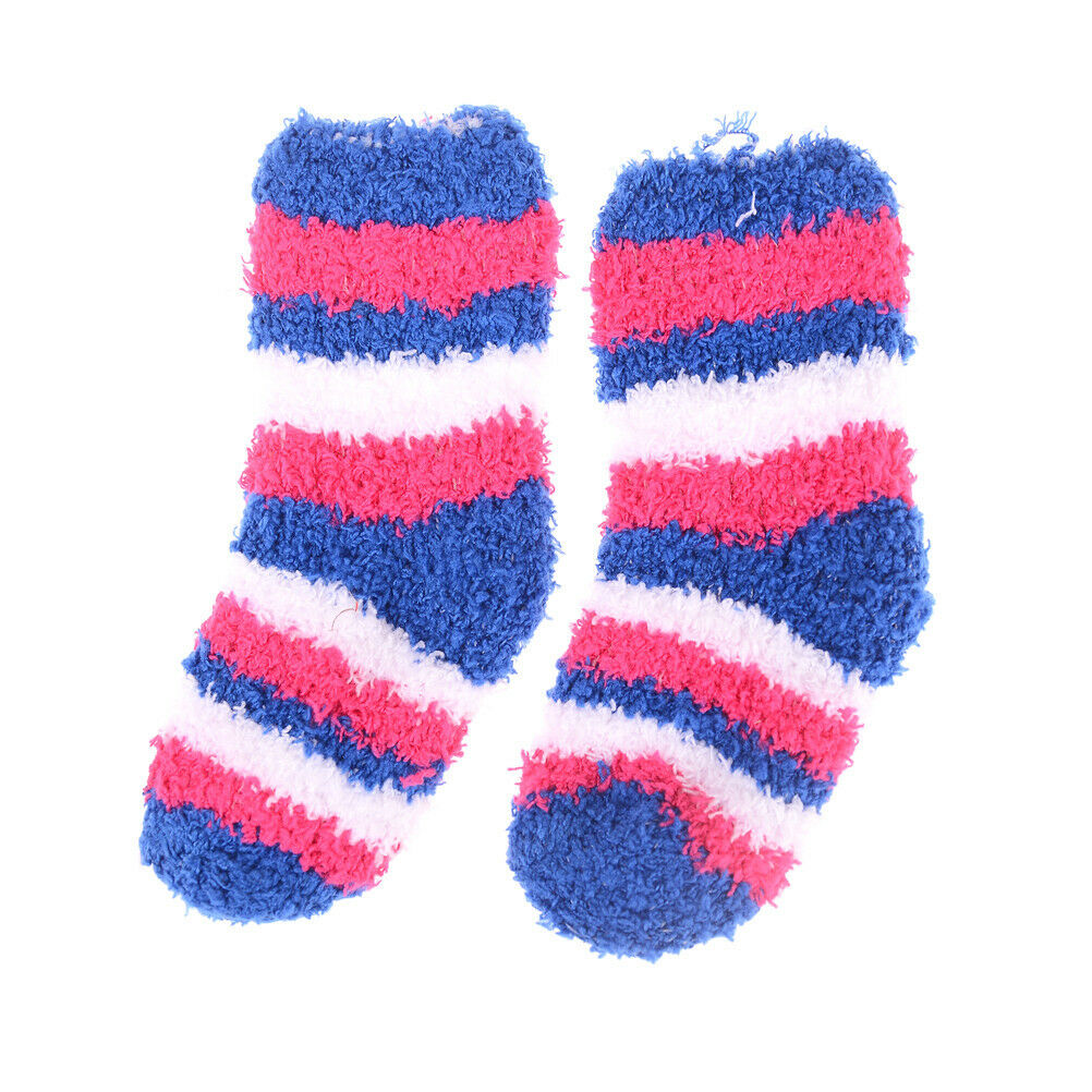 Winter Warm Baby Striped Towel Socks Warm socks Kids Towel Thick Socks JCAUBDAU