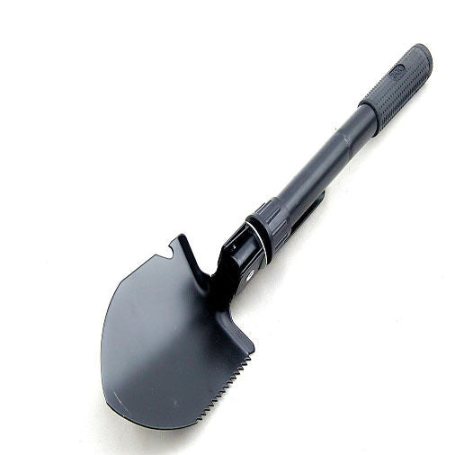 Black Sapper Shovel Outdoor Camping Folding Shovels Small Size Survival Picks