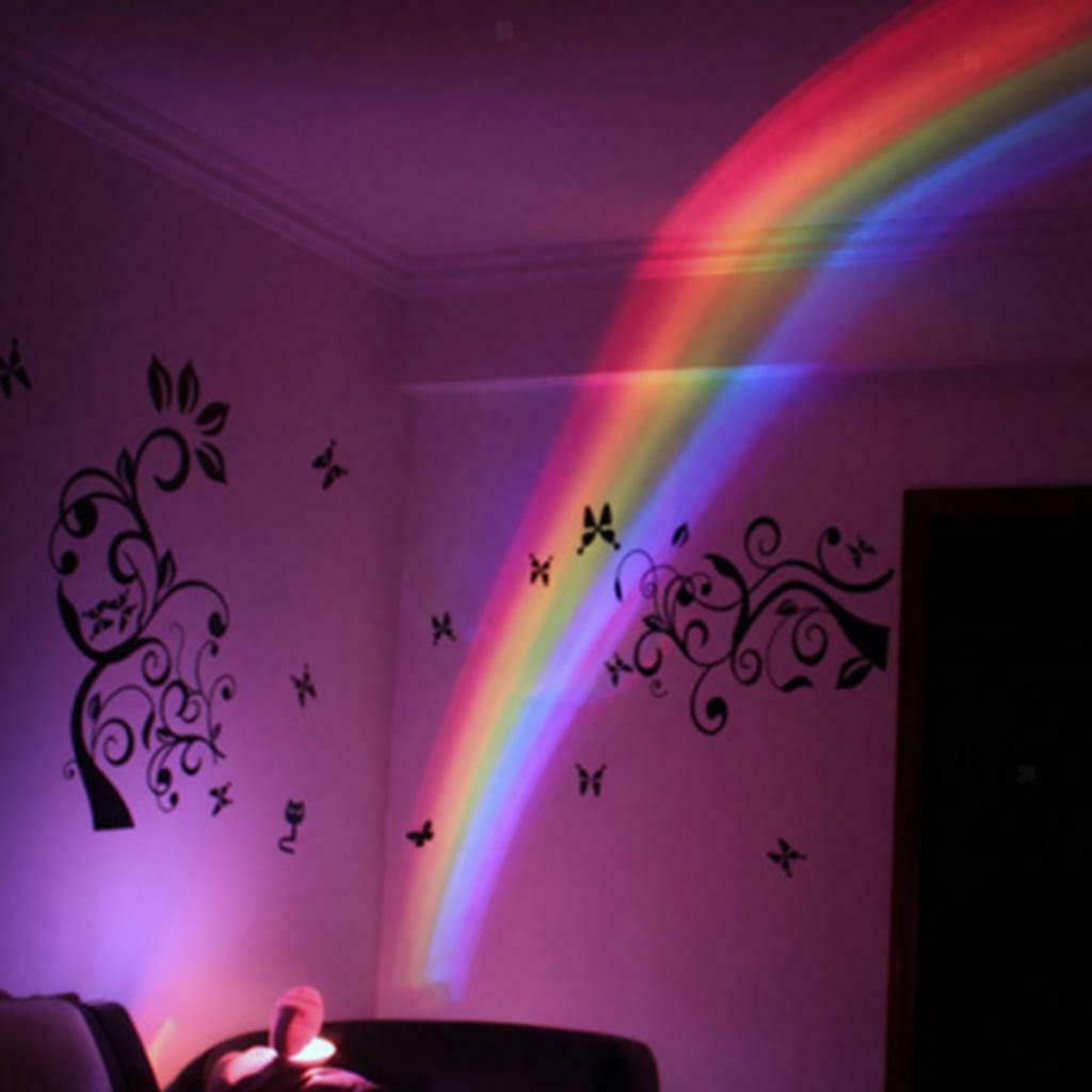LED Colorful Night Projector Light Lamp Kids Bedroom Light