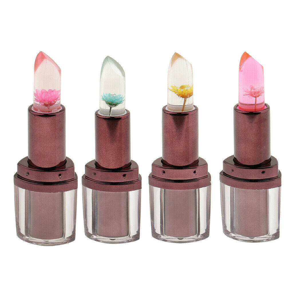 Flower Jelly Temperature Change Color Lipstick Moisturizing Lip Gloss 8#